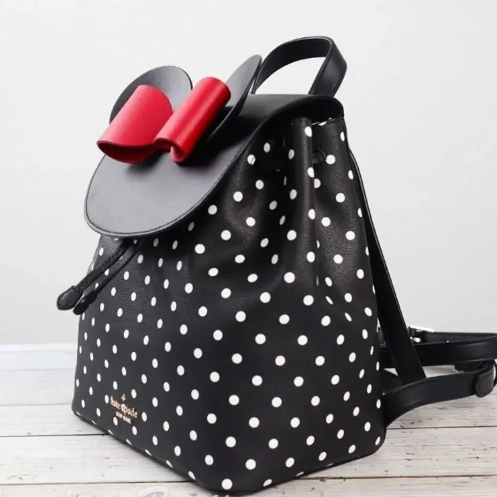 disney x kate spade new york minnie mouse backpack - Picture 6 of 7